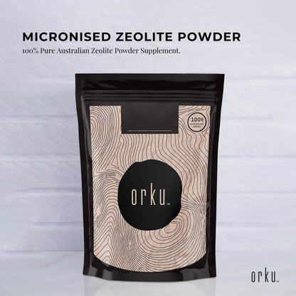 1Kg Pure Micronised Zeolite Powder Mineral - Micronized Volcamin Clinoptilolite