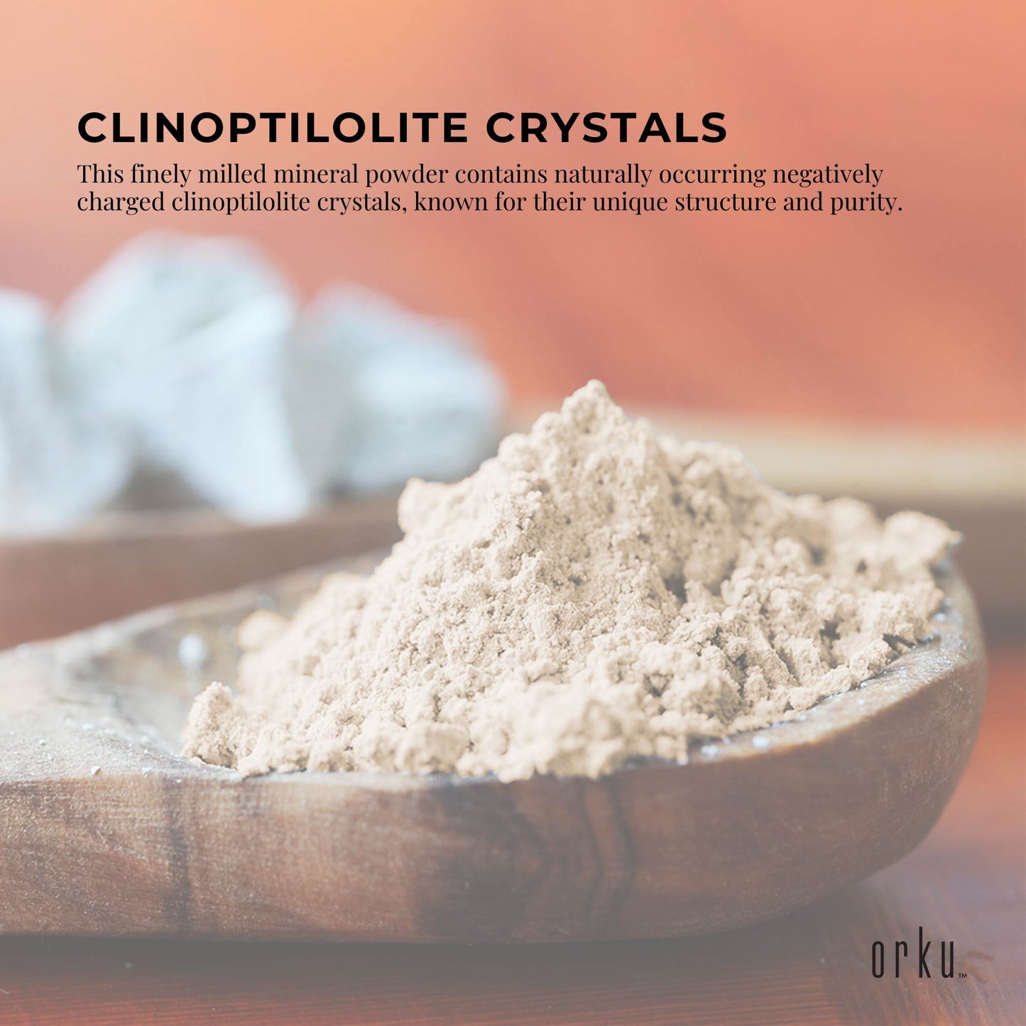 1Kg Pure Micronised Zeolite Powder Mineral - Micronized Volcamin Clinoptilolite