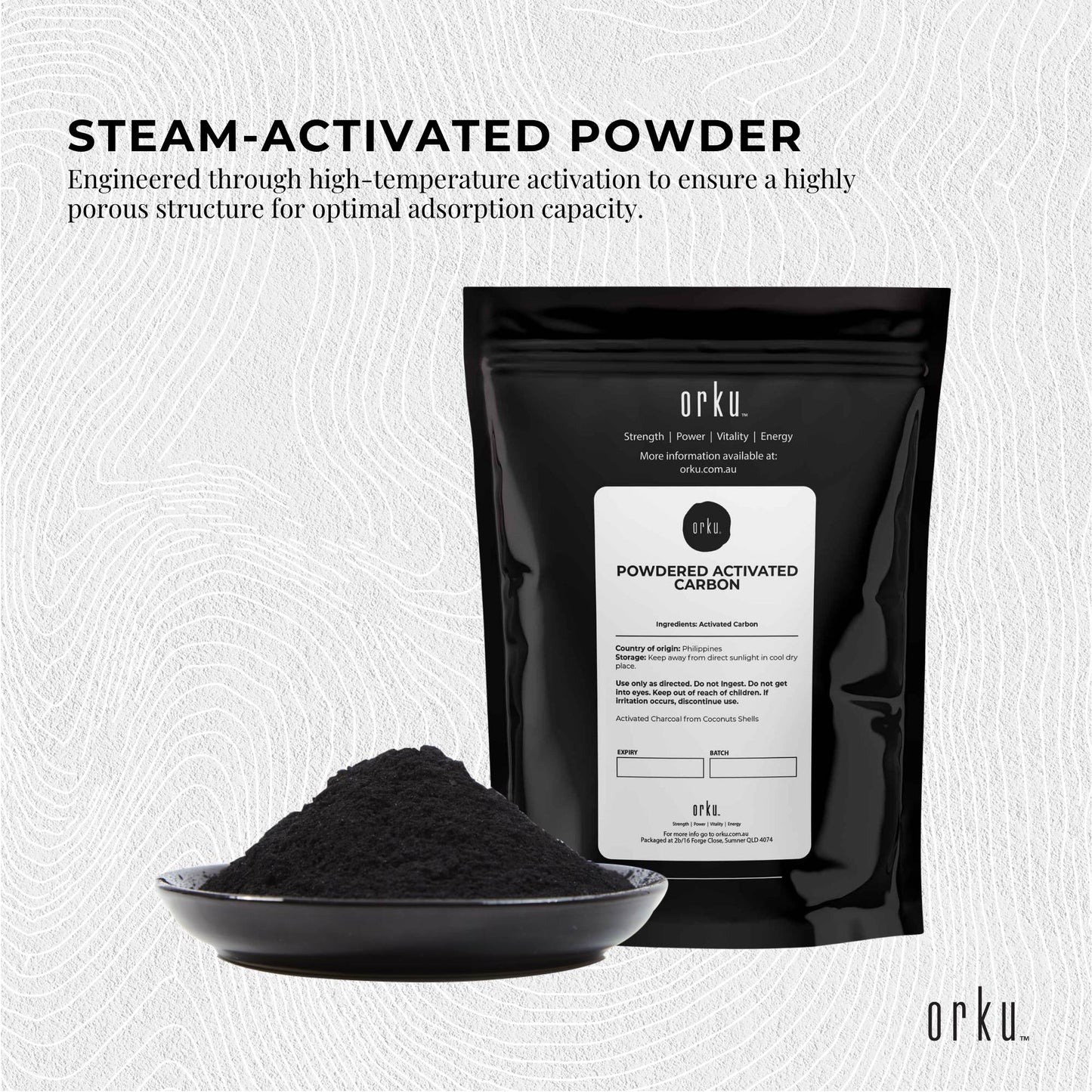 1Kg Pure Micronised Zeolite Powder Mineral - Micronized Volcamin Clinoptilolite