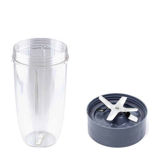 For Nutribullet Extractor Blade + Tall Cup - Suits Most Nutri 600 900 Models.