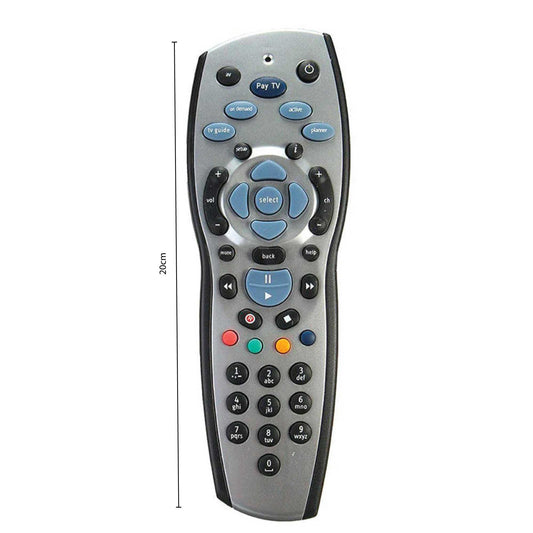 3x Tooleroo PayTV Remote Control Compatible with Foxtel MYSTAR SKY NZ - Silver.