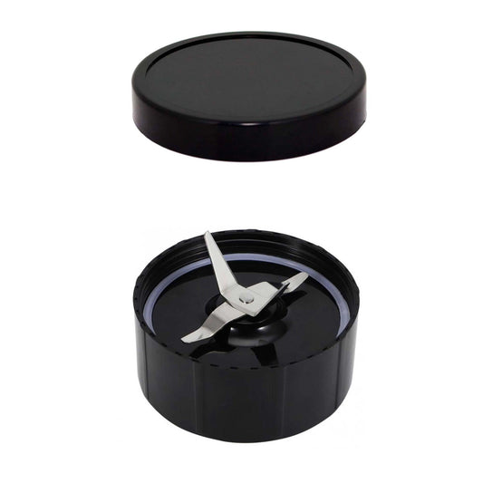 For Magic Bullet Extractor Cross Blade + Stay Fresh Cup Lid - Replacement Part.