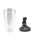 For Nutribullet Tall Large Big Cup 24Oz + Fliptop Lid - For Nutri 600 and 900.