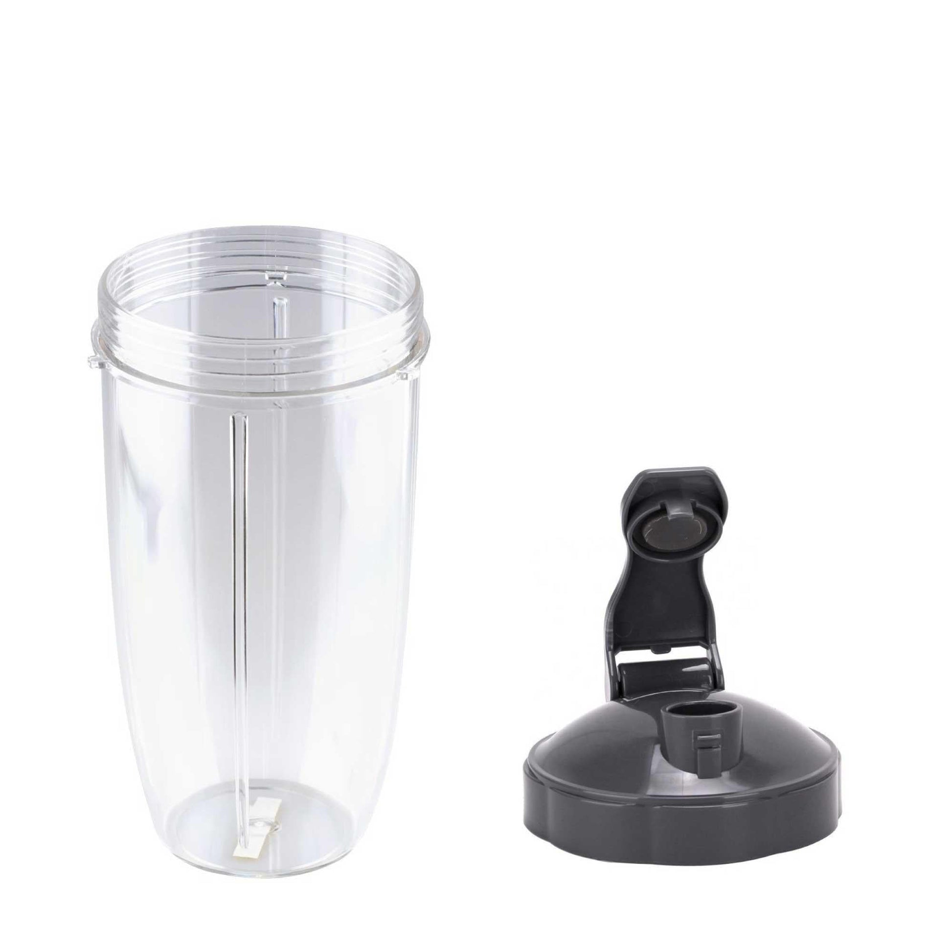 For Nutribullet Tall Large Big Cup 24Oz + Fliptop Lid - For Nutri 600 and 900.