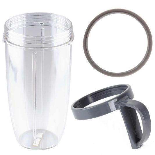 For Nutribullet Colossal Large Cup +Handheld Ring + Grey Seal - 900 600 Models.