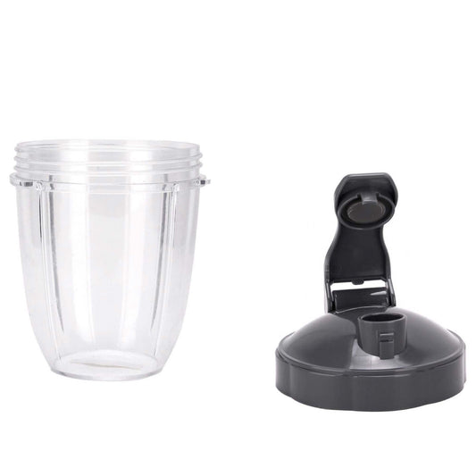 For Nutribullet Short Cup + Fliptop Lid - Suits Nutribullet 600 and 900 Models.