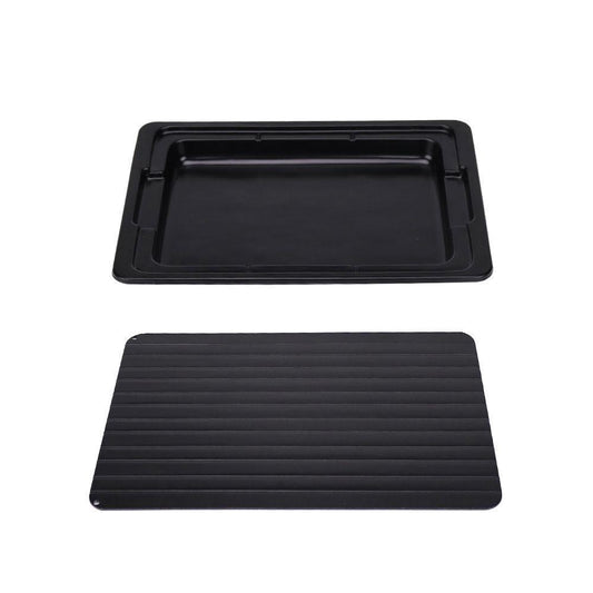 Fast Defrosting Meat Tray FDA Approved Large Miracle Aluminium Thawing Plate.