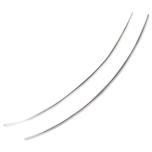 2x 7" Silver Rods 12 Gauge 99.99% High Purity Fine Soft Wire Colloidal Electrode.