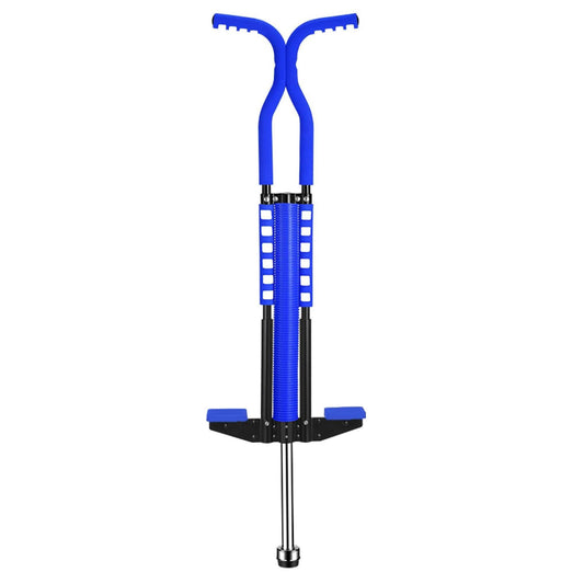 Blue Pogo Stick Kids - Childrens Jumping Jackhammer Exercise Hopper Toy.