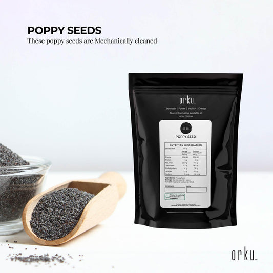 1Kg Poppy Seeds Unwashed Papaver Somniferum For Baking and Decoratingg.