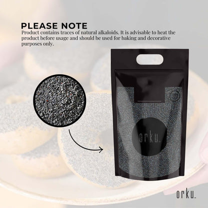 10Kg Poppy Seeds Unwashed Papaver Somniferum For Baking and Decorating.