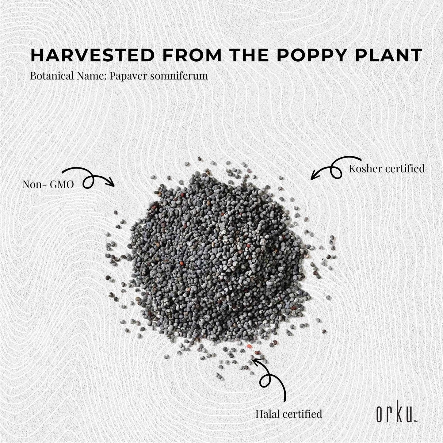 10Kg Poppy Seeds Unwashed Papaver Somniferum For Baking and Decorating.