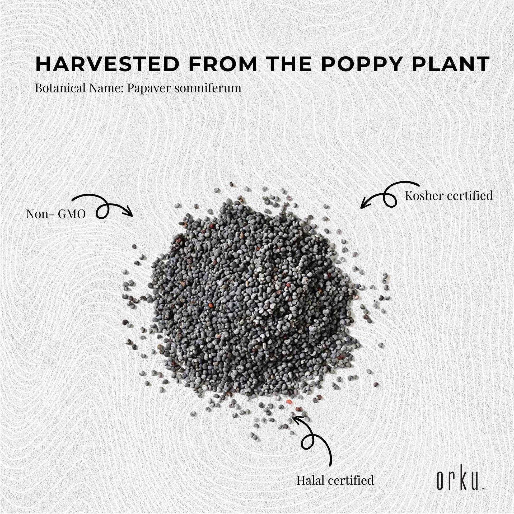 10Kg Poppy Seeds Unwashed Papaver Somniferum For Baking and Decorating.