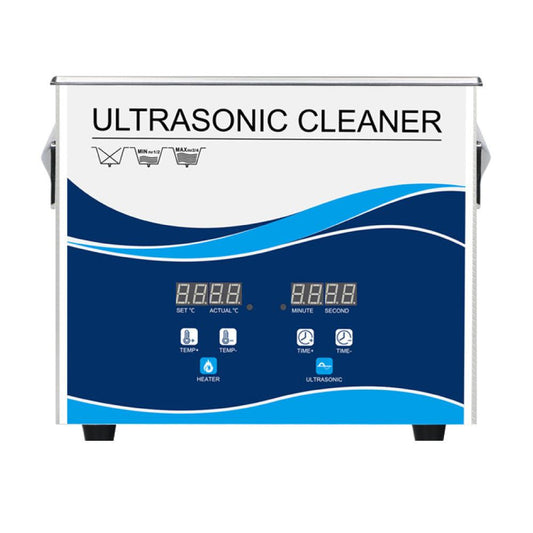 3.2L Digital Ultrasonic Cleaner Jewelry Ultra Sonic Bath Degas Parts Cleaning.
