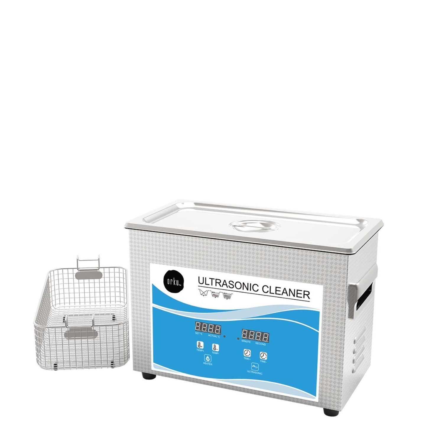 4.5L Digital Ultrasonic Cleaner - Ultra Sonic Bath Jewellery Cleaning.