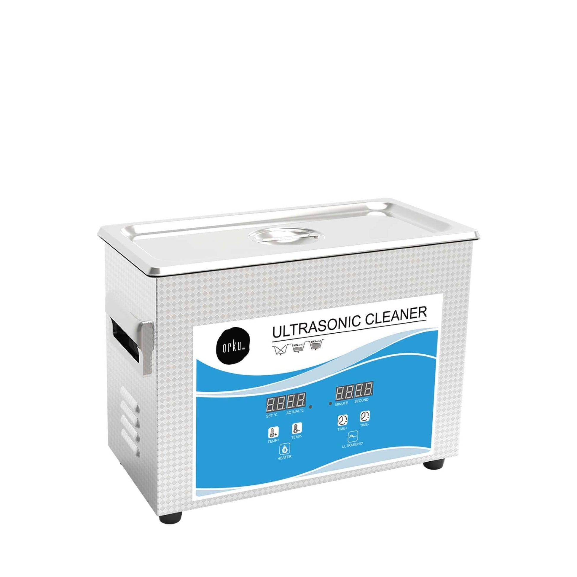 4.5L Digital Ultrasonic Cleaner - Ultra Sonic Bath Jewellery Cleaning.