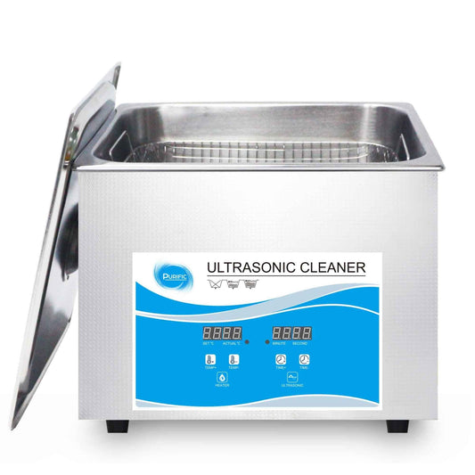 1.3L Digital Ultrasonic Cleaner Jewelry Ultra Sonic Bath Degas Parts Cleaning.