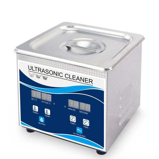 1.3L Digital Ultrasonic Cleaner Jewelry Ultra Sonic Bath Degas Parts Cleaning.