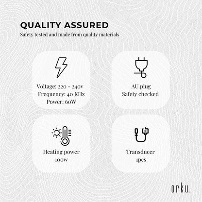 2L Digital Ultrasonic Cleaner Jewelry Ultra Sonic Bath Degas Parts Cleaning.