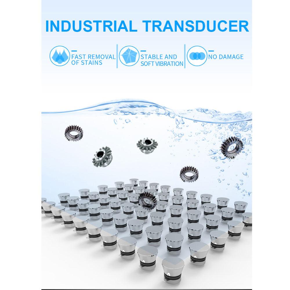10L Digital Ultrasonic Cleaner Jewelry Ultra Sonic Bath Degas Parts Cleaning.