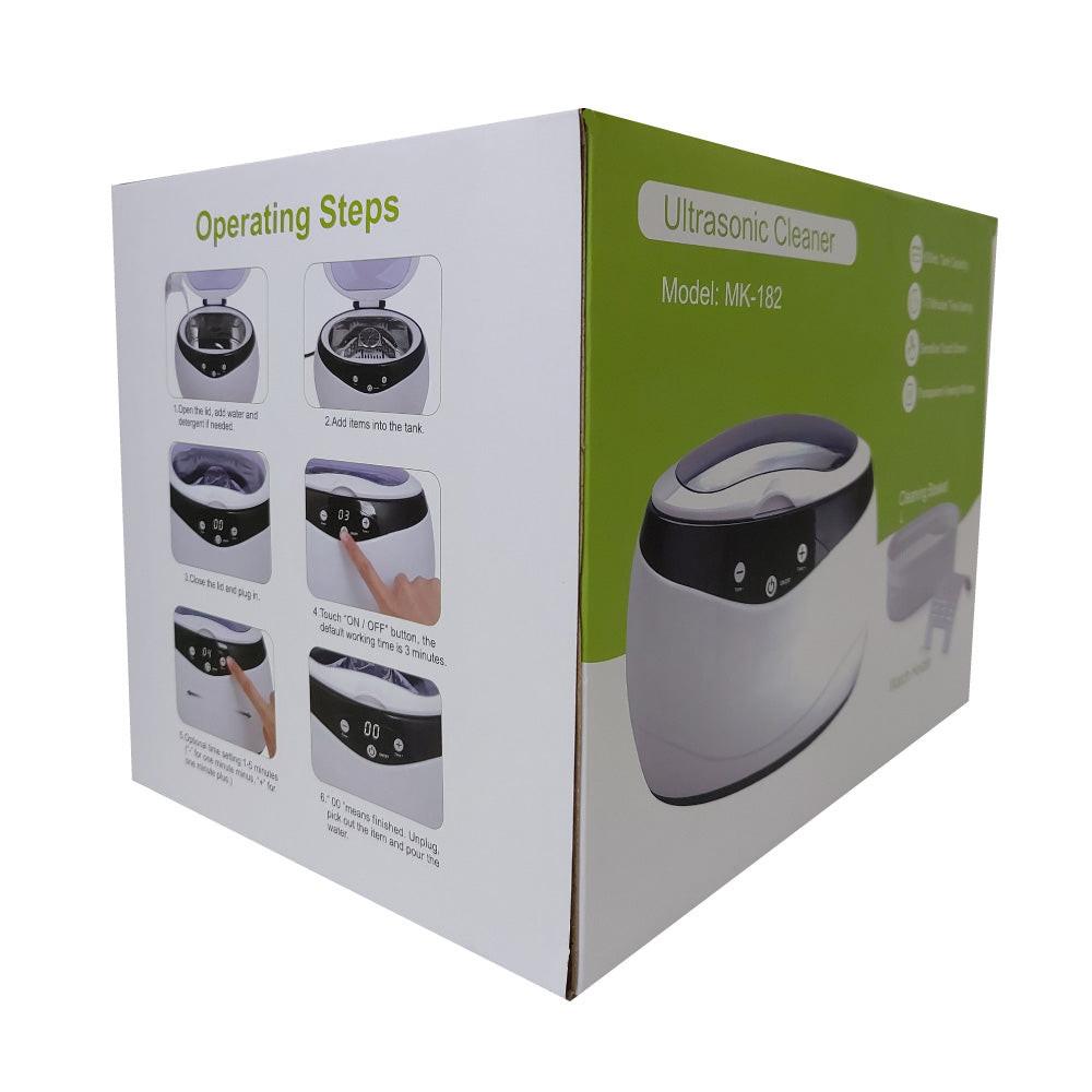 650ml Digital Ultrasonic Cleaner Ultra Sonic Bath Heated Parts Jewelry Cleaning.