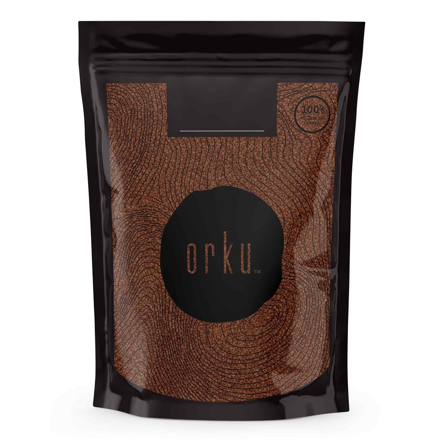2Kg Organic Brown Linseed Flaxseed Whole Grain Flax Seed Non GMO Omega3 6 Fibre.