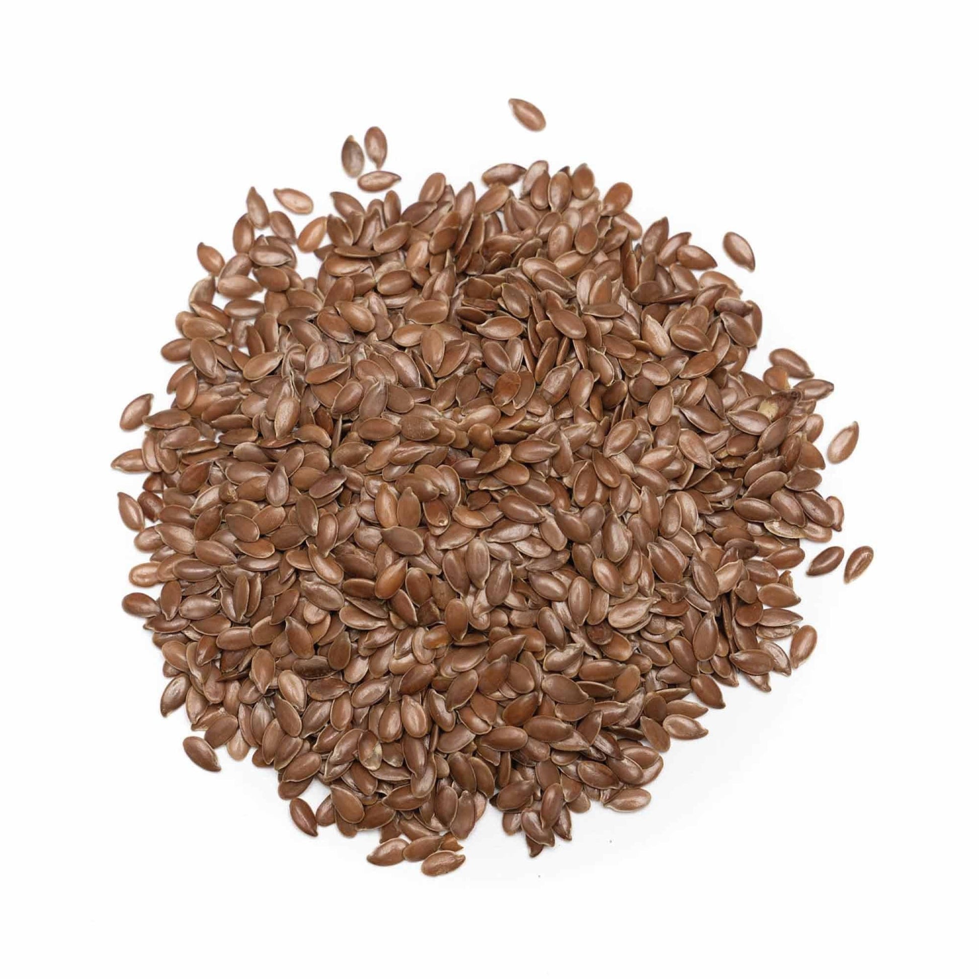 2Kg Organic Brown Linseed Flaxseed Whole Grain Flax Seed Non GMO Omega3 6 Fibre.
