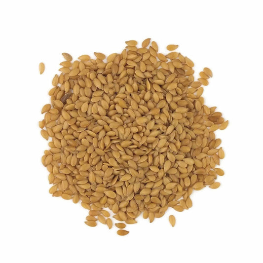100g Organic Golden Linseed Flaxseed Whole Grain Flax Seed No GMO Omega3 6 Fibre.