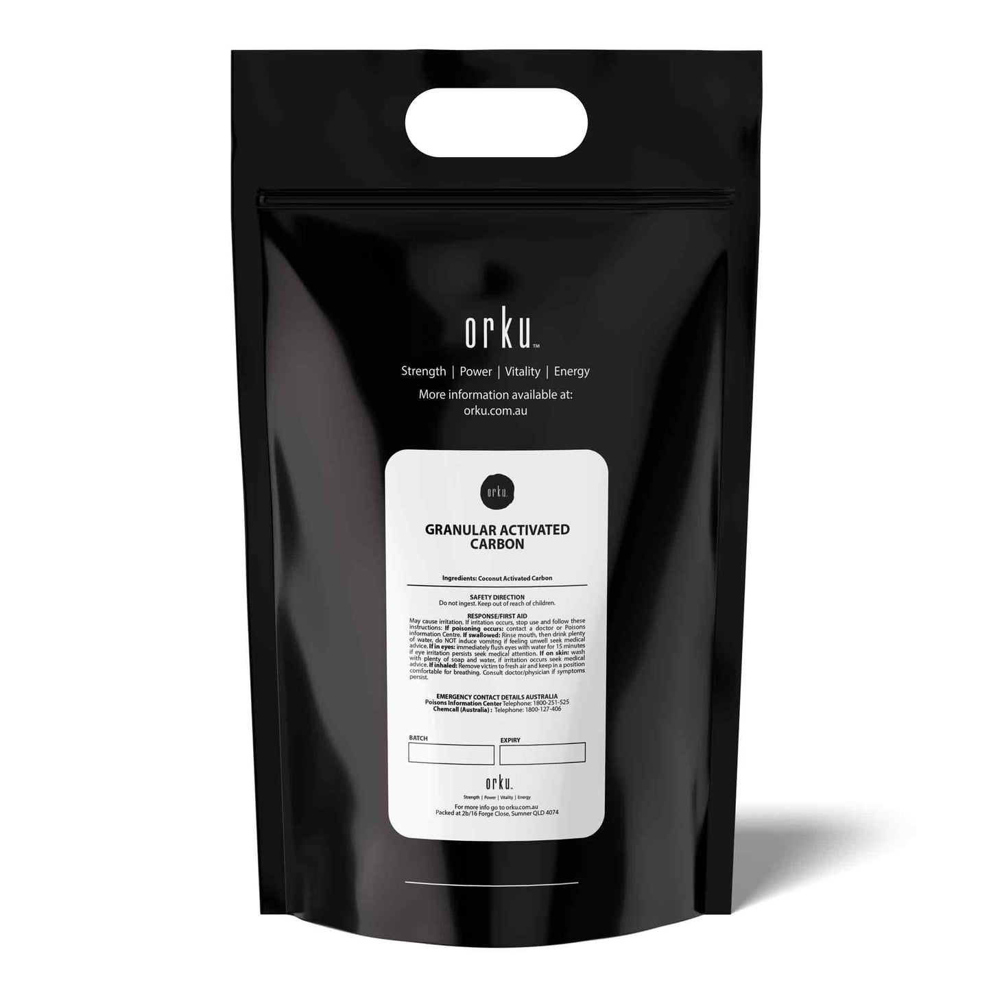 1Kg Granular Activated Carbon GAC Coconut Shell Charcoal - Water Air Filtration