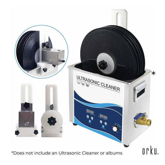 Vinyl Record Cleaning Stand Drying Rack For Ultrasonic Cleaner LP Disc Bracket.