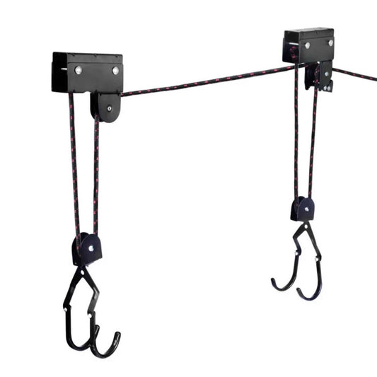 Social Hike Kayak Hoist - 34kg Garage Ceiling Pulley Lift for Kayak Bike Storage.