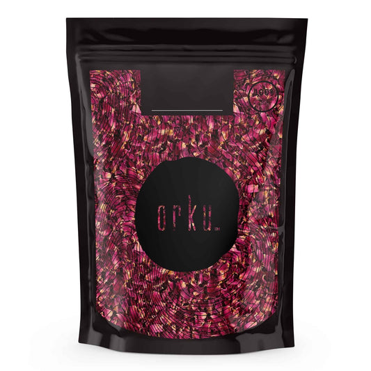 50g Organic Dried Red Rose Petals - Wedding Confetti Rosa Centifolia Flower.