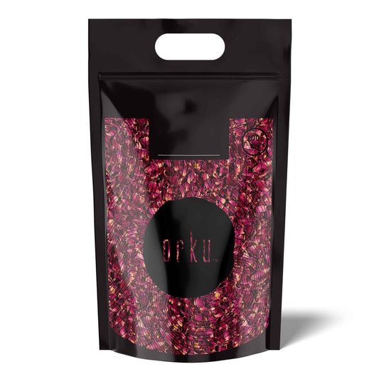 400g Organic Dried Red Rose Petals - Wedding Confetti Rosa Centifolia Flower.