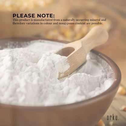 400g Calcium Sulphate Gypsum Powder -  Food Grade Hydrous Sulfate