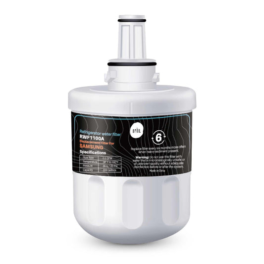 Orku Fridge Water Filter Cartridge Replacement for Samsung - RFC1100A RWF1100.