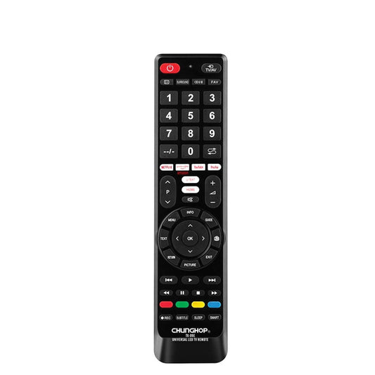 Chunghop Universal TV Remote TX-09E -3D For Smart TVs HDTV LED LCD.