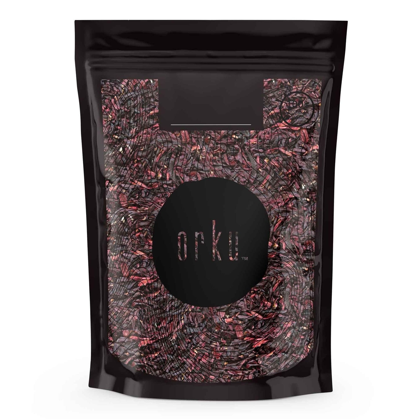 1Kg Organic Hibiscus Rosella Flower Crushed - Dried Herbal Tea Supplement.