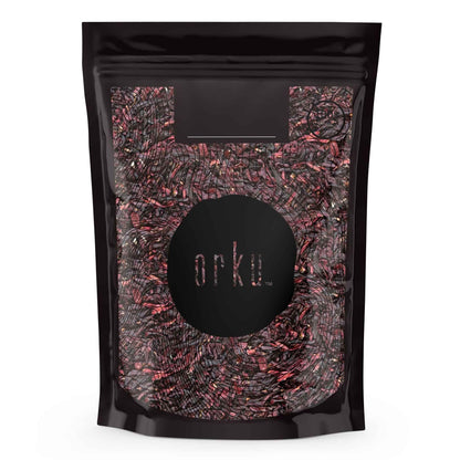 1Kg Organic Hibiscus Rosella Flower Crushed - Dried Herbal Tea Supplement.
