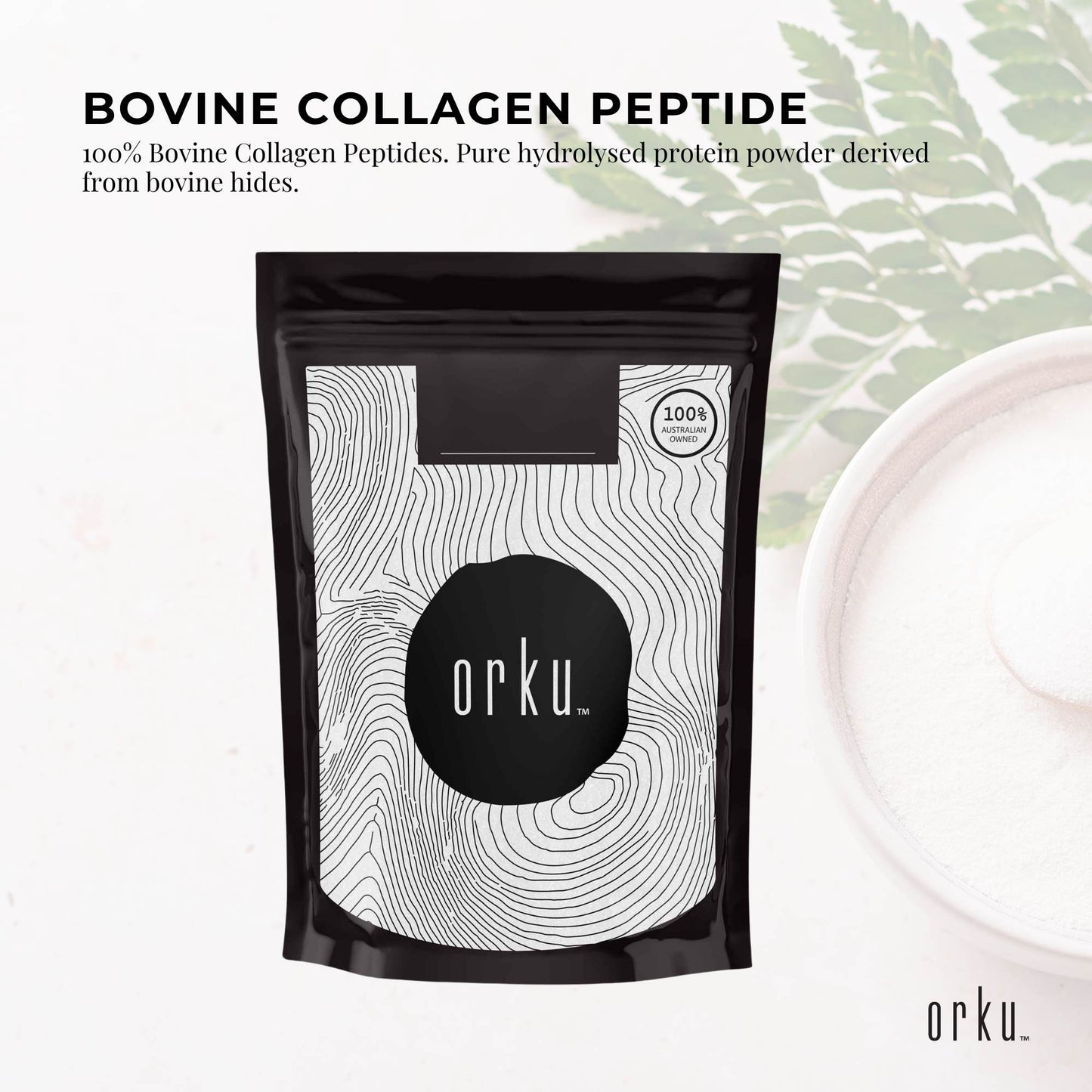 Orku 1Kg Activated Carbon Powder Coconut Charcoal - Water Filtration