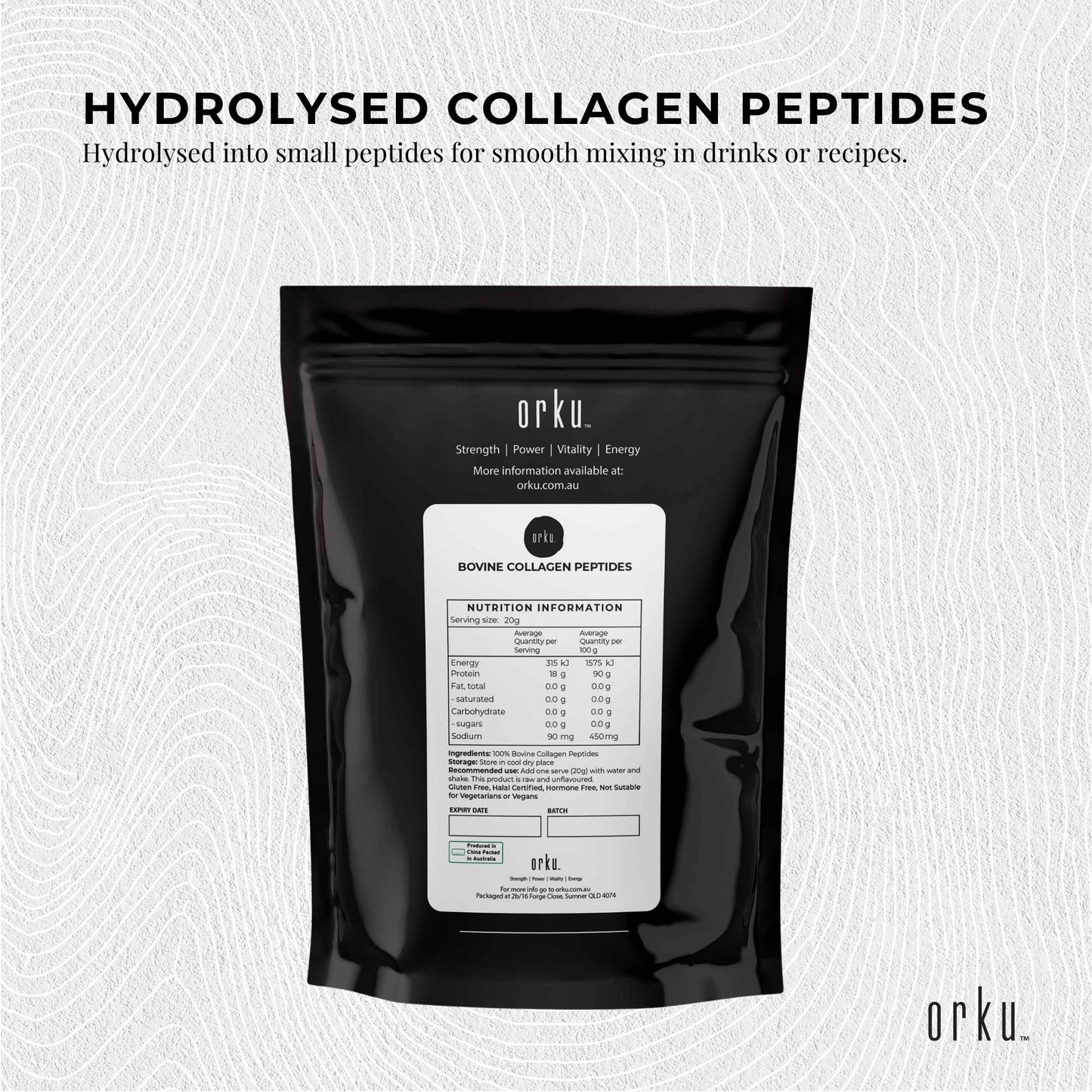 Orku 1Kg Activated Carbon Powder Coconut Charcoal - Water Filtration