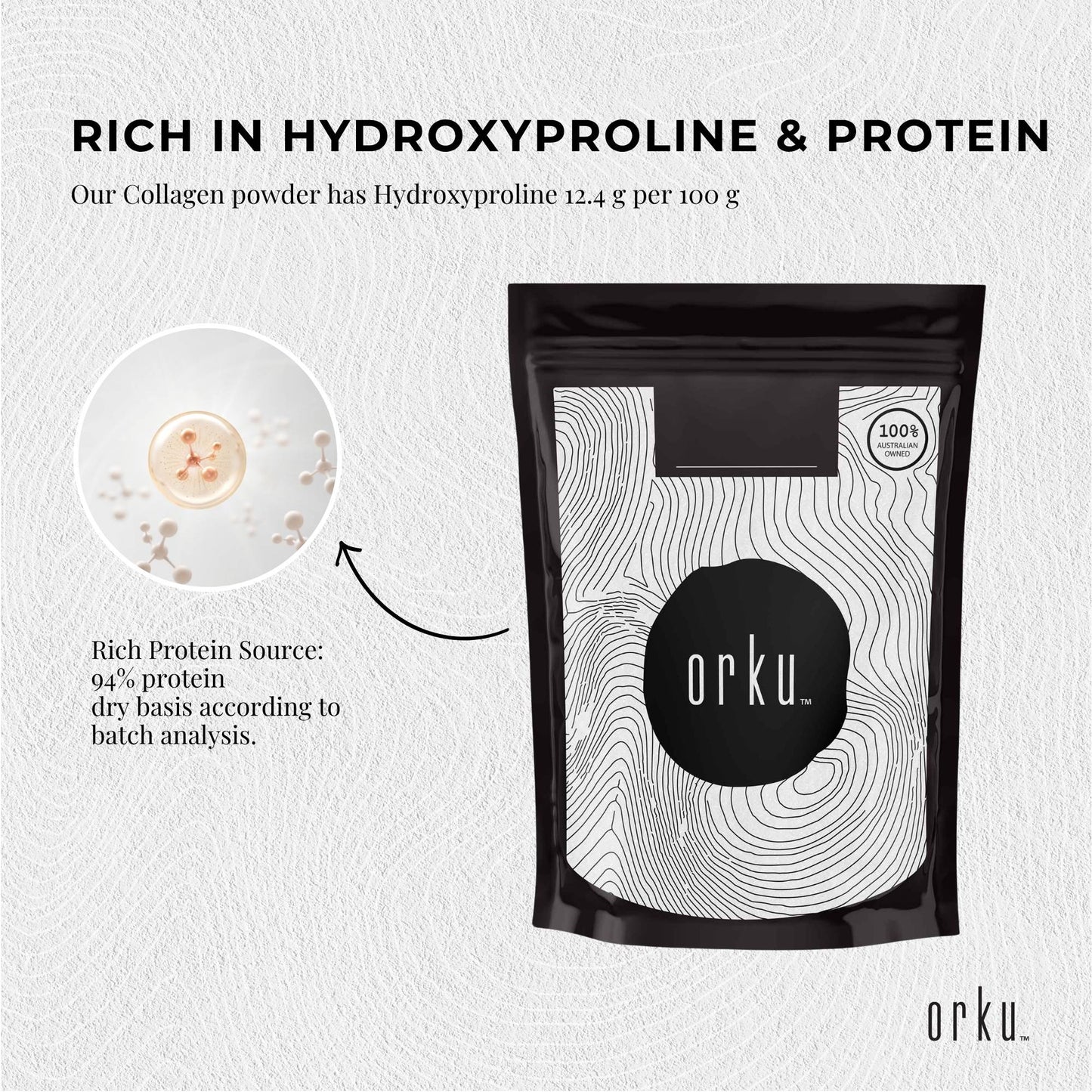 Orku 1Kg Activated Carbon Powder Coconut Charcoal - Water Filtration