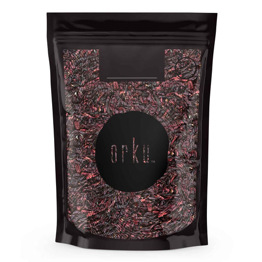25g Organic Hibiscus Rosella Flower Crushed - Dried Herbal Tea Supplement.