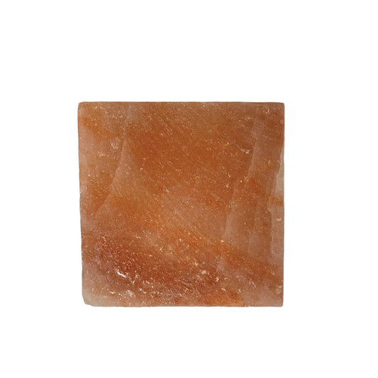 Himalayan Pink Salt Cooking Block 21 x 21 x 3cm - Square Slab Tile.