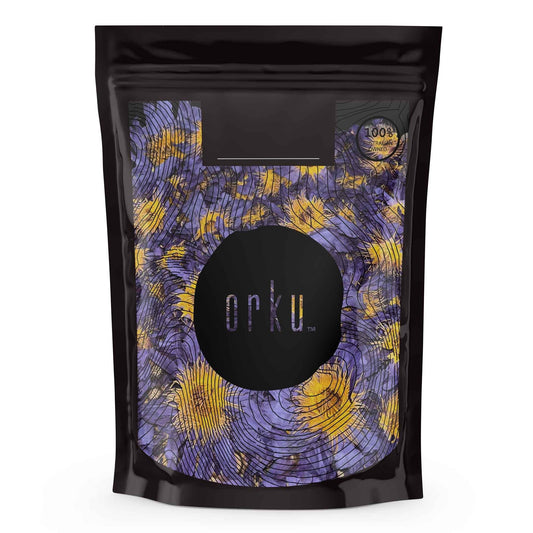 Orku 10g Dried Blue Lotus Flowers - Whole Open Lily Nymphaea Caerulea.