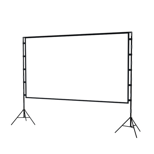 120â Portable Movie Projector Screen - Outdoor Indoor 16:9 4K Tripod Stand Case.
