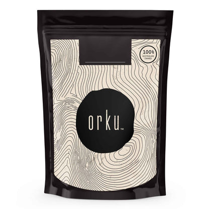 Orku 1Kg Xanthan Gum Thickener Pure Fine Powder 200 Mesh FCC E415 Food Additive.