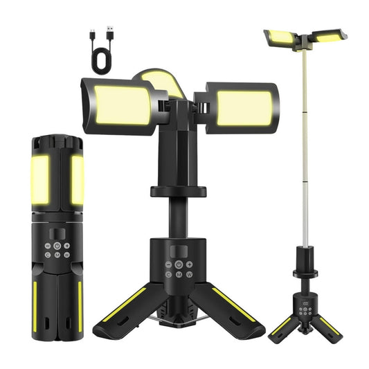 Social Hike Rechargeable Telescopic Camping Light - Outdoor LED 20W Lantern.