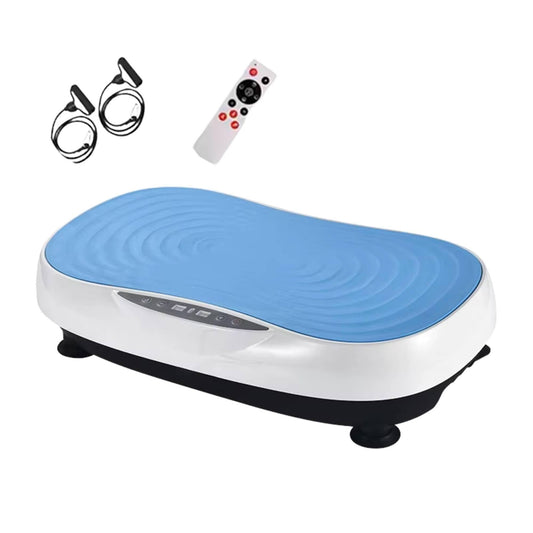 Social Hike Vibration Plate Machine Full Body Vibrating Exercise Platform Blue.