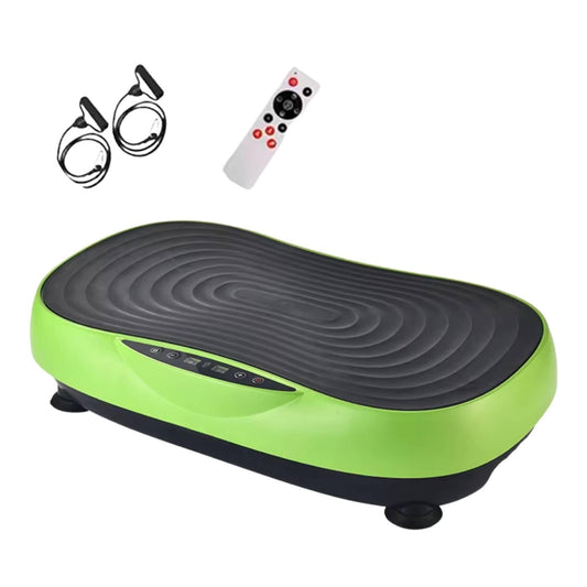 Social Hike Vibration Plate Machine Full Body Vibrating Exercise Platform Green.