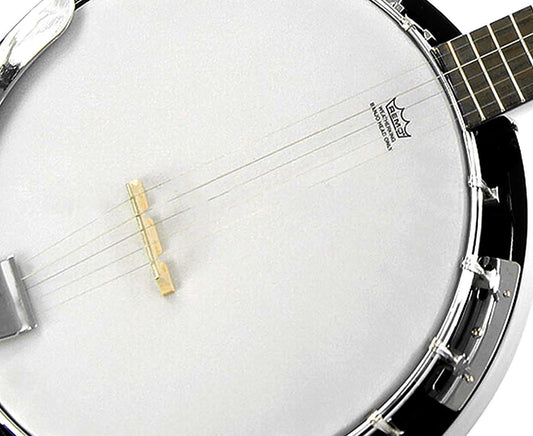Karrera 5 String Resonator Banjo - Black.